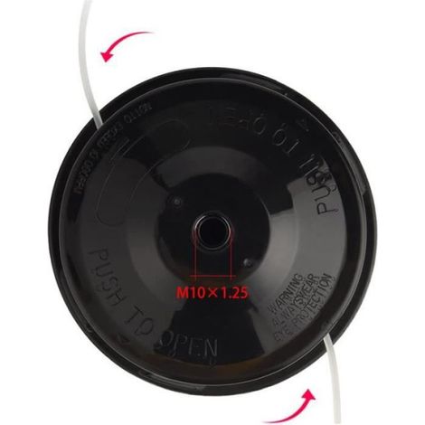 Tête de débroussailleuse universelle Tap & Go - M10 X 1,25 à gauche (1/2)