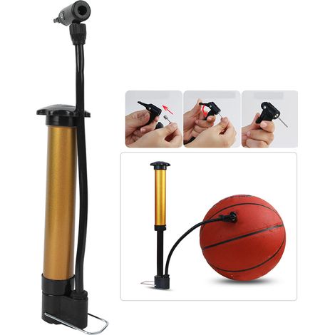 Tragbare Hochdruck-Luftpumpe für Basketbälle mit Aufblasnadel