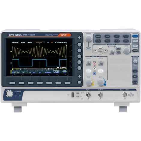 [GEBRAUCHT] B-Ware Gw Instek Gds 1102 B Digital Oszilloskop 100 M Hz 1 G Sa/S 10 Mpts 8 Bit 1 St.