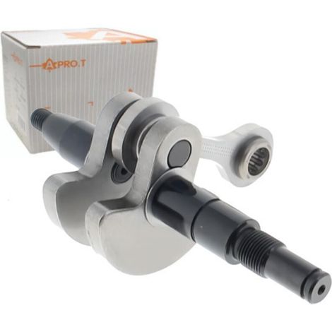 Vilebrequin compatible avec les tronçonneuses STIHL MS181, MS211 et MS171 (références : 1139 030 0401). (1/4)