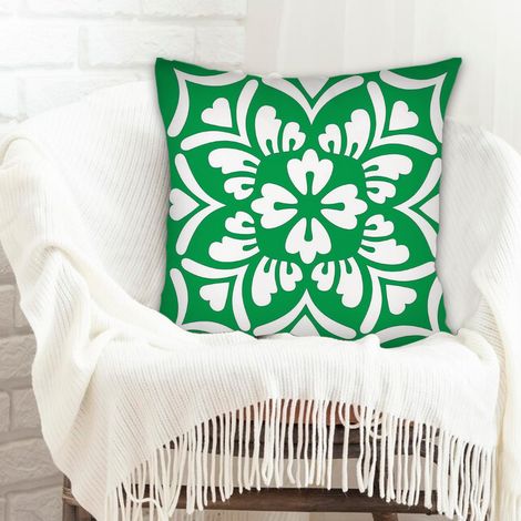 Housse de coussin 45x45 cm en polyester doux et respirant pour canapé chambre salon décoration de la saint-valentin (1/5)