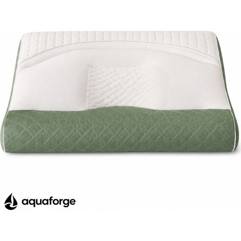 Almofada Cervical Ergonómica Fibra de Poliéster Respirável 45 x 70 cm (1/5)