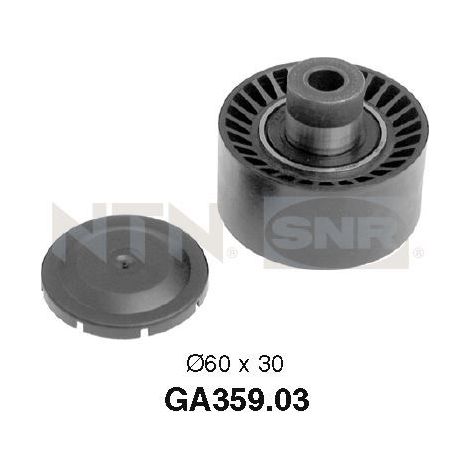Galets d'accessoires enrouleurs - GA359.03 - SNR - Compatible avec véhicule Ford, Toyota, Peugeot, Fiat, Citroen, Volvo, Suzuki, Mazda