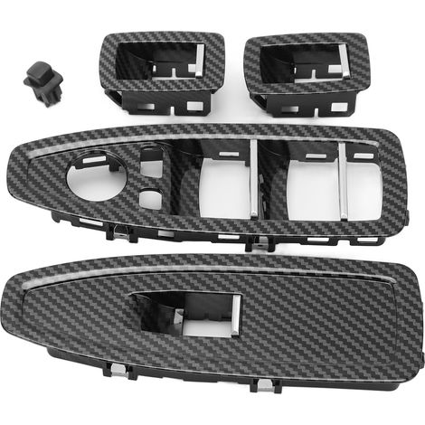 Schaltknaufabdeckung in Carbon-Optik für BMW 1er, 3er und 4er Reihe (F20, F30, F31) 2012-2019 (1/5)