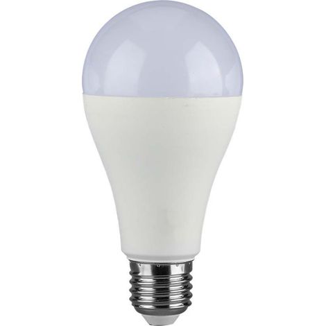 V-TAC LED-Lampe, E27-Sockel, 15 W, 100 lm/W, A65, natürliches Weiß