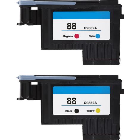 Hochwertiger Druckkopf für HP88 C9381A C9382A, kompatibel mit den Serien K5300, K8600 und L7380 (CMYK)