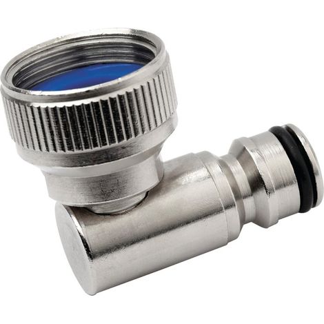 Coude rapide tournant Cap Vert Filetage 20 x 27mm (1/5)