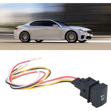 Faisceau de câblage pour la conversion des feux antibrouillard en interrupteur pour automobiles et bateaux. Interrupteur de conversion à bouton-poussoir compatible avec voitures, motos, bus, bateaux, (1/5)
