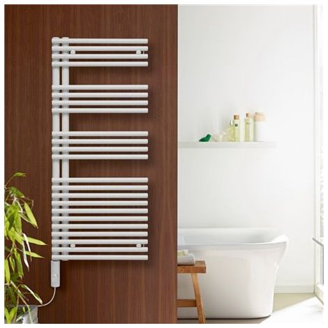 Sèche-serviette ACOVA CALA Asymétrique gauche IHC 750W blanc TLNSL075050ECZF (1/2)