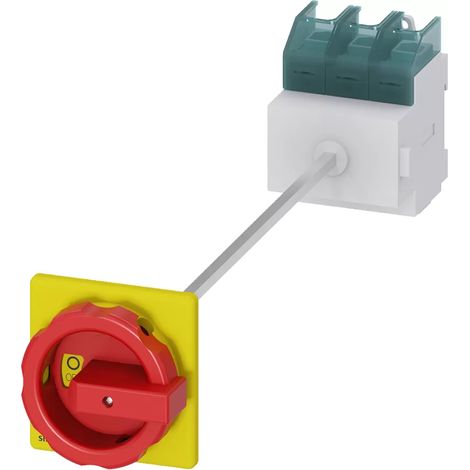 Lasttrennschalter Rot, Gelb 3polig 50 mm² 100 A 690 V/AC Siemens 3LD27140TK53 (1/2)