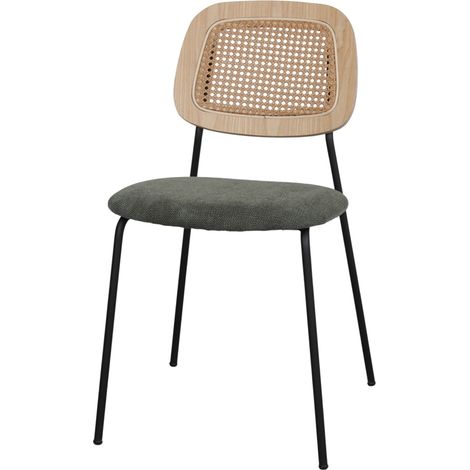 AUTRES Chaise tapissée avec un style Mid Century - modèle 009 - vert (1/4)