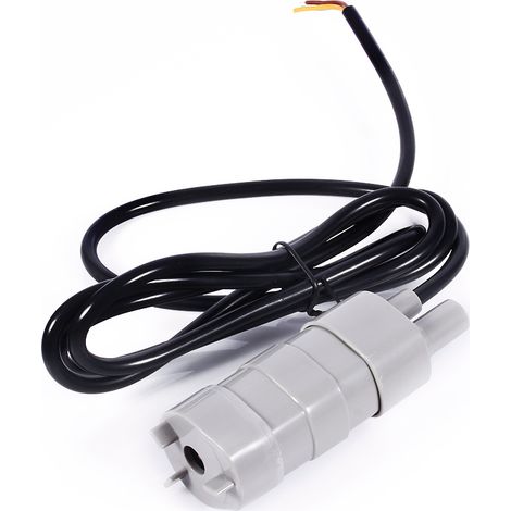 Pompe à eau miniature submersible 12 V CC, tête de pompage de 5 m, moteur à balais, pour fontaine de jardin et aquarium. (1/5)