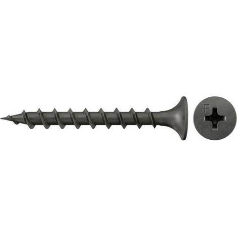 Fischer tornillo drywall 3,9x35 cabeza trompeta, caja 1000 unidades ph 665049