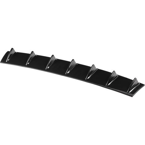 Déflecteur d'air universel pour voiture, aileron requin de pare-chocs arrière, spoiler de soubassement, lèvre de diffuseur (L) (1/5)
