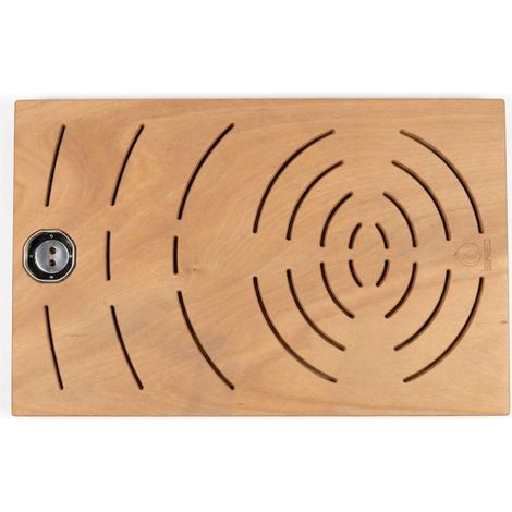 Pedana Okume Marino Cbox Per Una Doccia Cm 120x75x7,7 Sined Pedana c Box Singola 1200