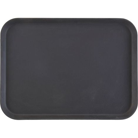 Plateau rectangulaire Camtread rebord élevé - antidérapant - 38 x 51.5 cm - Lot de 12 - Cambro