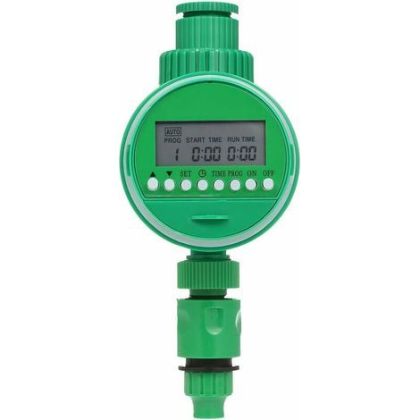 BRAVIX Computer pour arrosage – Tuyau minuteur pour arrosage programmable, 3/4" 1/2" Programmateur d'arrosage numérique Automatique Irrigation, alimenté par Batterie (1/5)