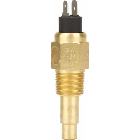 Capteur de température d'eau moteur en laiton 3/8 NPT 3W 103℃, compatible avec générateur VDO (1/5)