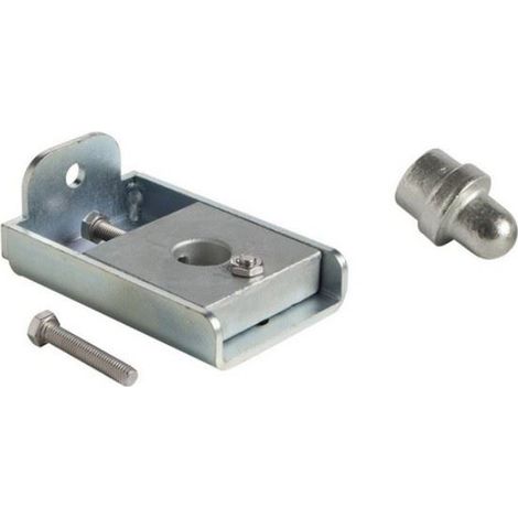 Plaque de base + support réglable pour pivot de porte inférieur 35x35mm 1 quantitée de dispo  LOCINOX (1/2)