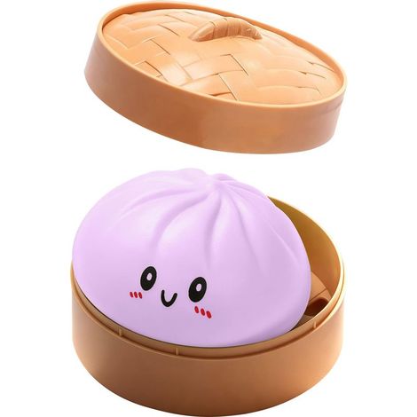 Jouet anti-stress en forme de ravioli, en TPR, disponible en 10, 15 et 25 cm, décoration amusante, 1 pièce