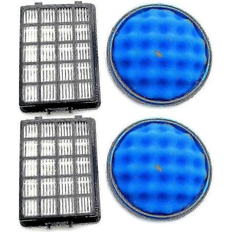 Filtre à poussière SC21F50 - Lot de 4 filtres HEPA et éponges de rechange (1/5)