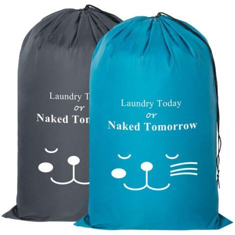 Sac à linge Panier à linge de voyage Sac à linge Sac à linge Grand panier à linge pliable Sac de rangement Poubelle à linge pour voyage (1/4)