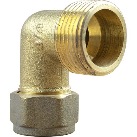 Coude bicone 3/4" (20/27) Mâle - Cuivre Ø12 - Arcanaute (1/4)