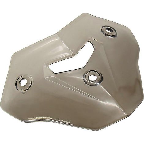 Accessoires moto - Pare-brise avant et arrière - Déflecteur d'air pour Yamaha MT-09 MT09 FZ09 2017 2018 2019 2020 - Avant - Noir (1/5)