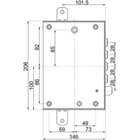 Serratura Blindata Mottura Triplice di Sicurezza a Chiusura Destra 89845 (1/4)