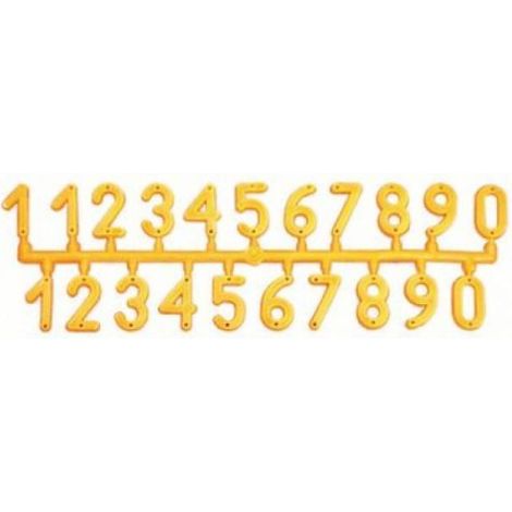 Numeri in plastica, serie 15/21