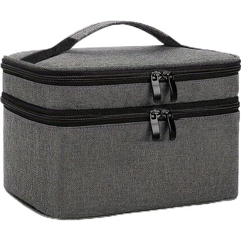 Sac de rangement clinique avec poche en filet élastique, tissu double (1/5)