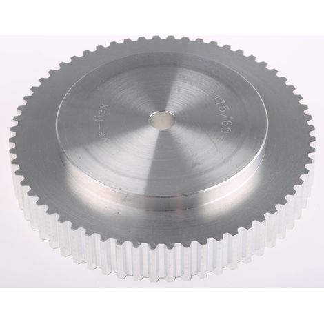 Poulie pour courroie crantée en Aluminium 60 dents , pas de 5mm, alésage 8mm ( Prix pour 1 ) (1/2)