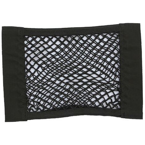 2pcs Filet de Rangement de Coffre, Grande Taille, Filet de Rangement de Voiture, Poche de Voiture Coffre de Voiture en Maille Filet Magic Sticker Bagages Sac, Universel 60 x 25 cm (1/5)