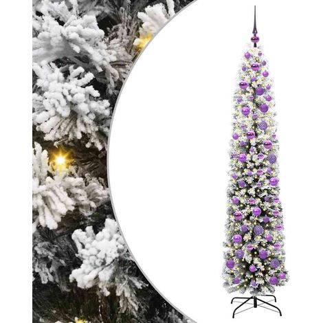 Árbol de Navidad artificial Verde 180 cm PVC, Acero y Plástico vidaXL