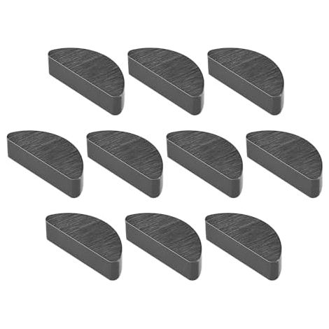 Lot de 10 clés Woodruff 15 x 4 x 6 mm pour tondeuse à gazon compatible avec Mountfield Compatible avec Stiga Compatible avec Honda Metal Woodruff Key (1/5)