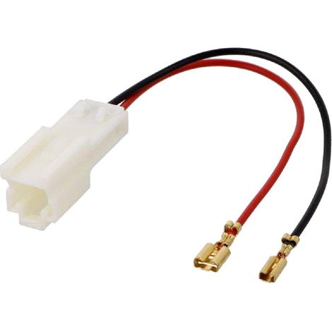 2 Cables adaptateurs haut-parleur compatible avec Alfa Romeo 159 05-11 Fiat Grande Punto Panda Stilo