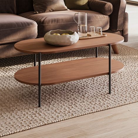 Table basse Canopée Bois foncé (1/5)