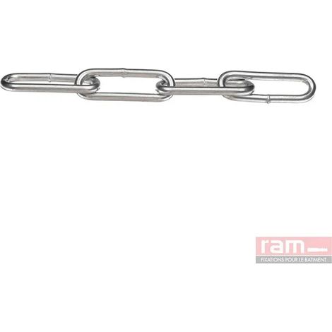 Kabel ram chainettes 2.5 mm max Last 90 kg 25 m