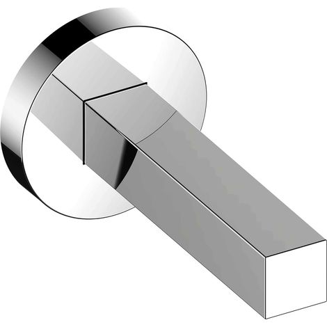 KEUCO Ersatz-Rollenhalter aus Metall, hochglanz-verchromt, WC-Rollenhalter für Badezimmer und Gäste-WC, 1 Rolle, Toilettenpapier-Halter, Edition 90 (1/5)