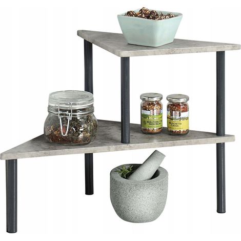 Kesper Scaffale da cucina grigio 53 x 38 x 38 cm moderno