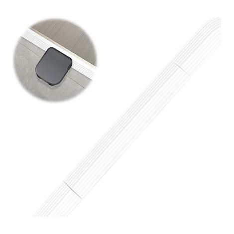 Rampa per soglia porta, Robot aspirapolvere, Rampa per soglia porta, Robot aspirapolvere per tutti gli accessori Robot aspirapolvere, per Xiaomi, Roborock, Ecovacs (Bianco) (1/5)