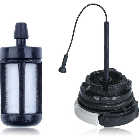Réservoir de carburant bouchon d'huile tronçonneuse pour STIHL MS171 MS181 MS200 MS210 MS200T MS211 MS192 MS192T MS230 MS240 MS250 MS260 MS340 MS360 MS180 Filtre (1/5)