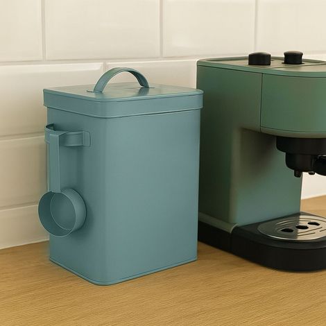 Boite de rangement hermetique en metal avec pelle (1/5)