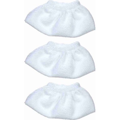 Mikrofasertücher als Ersatz für Dampfreiniger, kompatibel mit SC2, SC3, SC4 und SC5, 4er-Packung, wiederverwendbare Schutztücher, 3er-Packung (1/4)