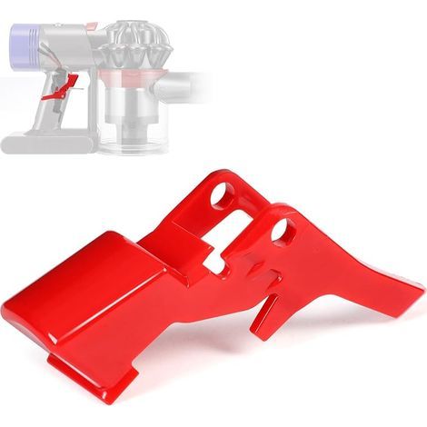 V7 V8 Gâchette Bouton compatible avec Dyson l'aspirateur Interrupteur, accessoire de réparation rouge puissant, bouton de déclenchement (1/5)