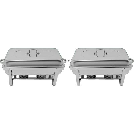 Set di contenitori termici, acciaio inox 410, 5333,530 cm, capacità 3,5 l, capacità 9 l, 2 pezzi (1/5)