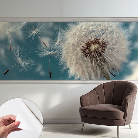 Papier peint autocollant adhésif avec motifs pour salon et chambre accessoire stylé pour votre intérieur Légèreté éthérée 250x104 cm (1/5)