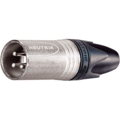 Neutrik NC3MXX XLR-Steckverbinder Stecker, gerade Polzahl: 3 Silber 1 St. (1/3)