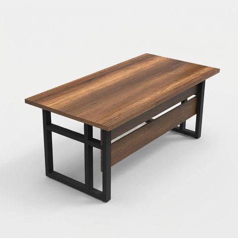 Moderner Schreibtisch mit Metallbeinen Ivera