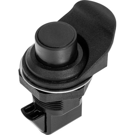 à bouton poussoir pour porte de bateau serrure en plastique (1/5)